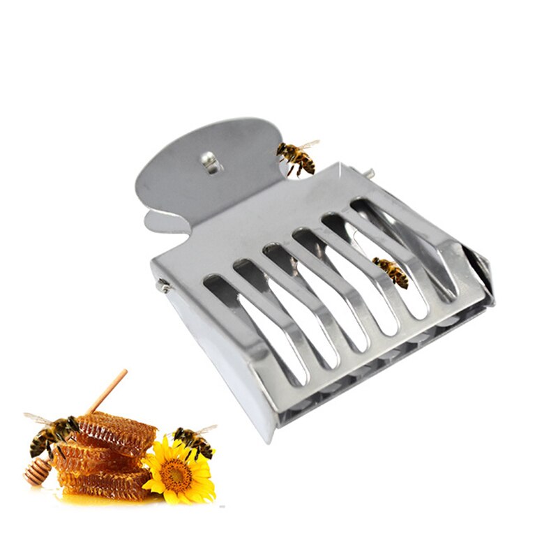 Queen Bee Catcher Clip Roestvrij Stalen Kooi Bijenteelt Tool Imker Equip Isolatie Kamer