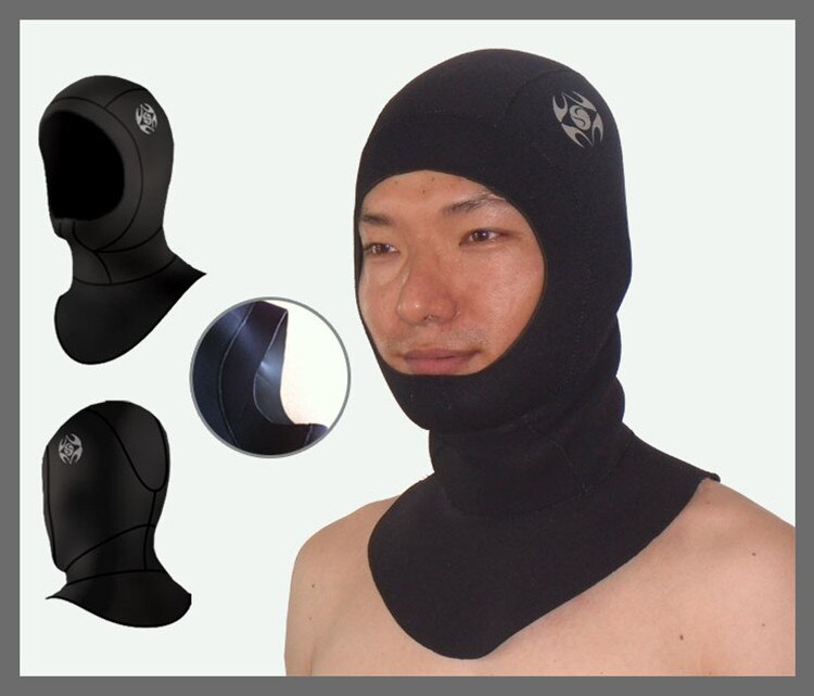 SLINX Scuba Diving Hood 3mm neoprene hoods dive sporting fishing men Waterproof keep warming hat wetsuit hood