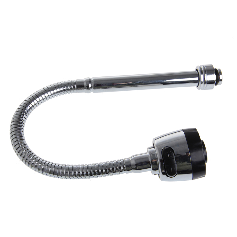 Kjøkkenkran kran slange dobbelt hull vann sink legering erstatningskran 48cm