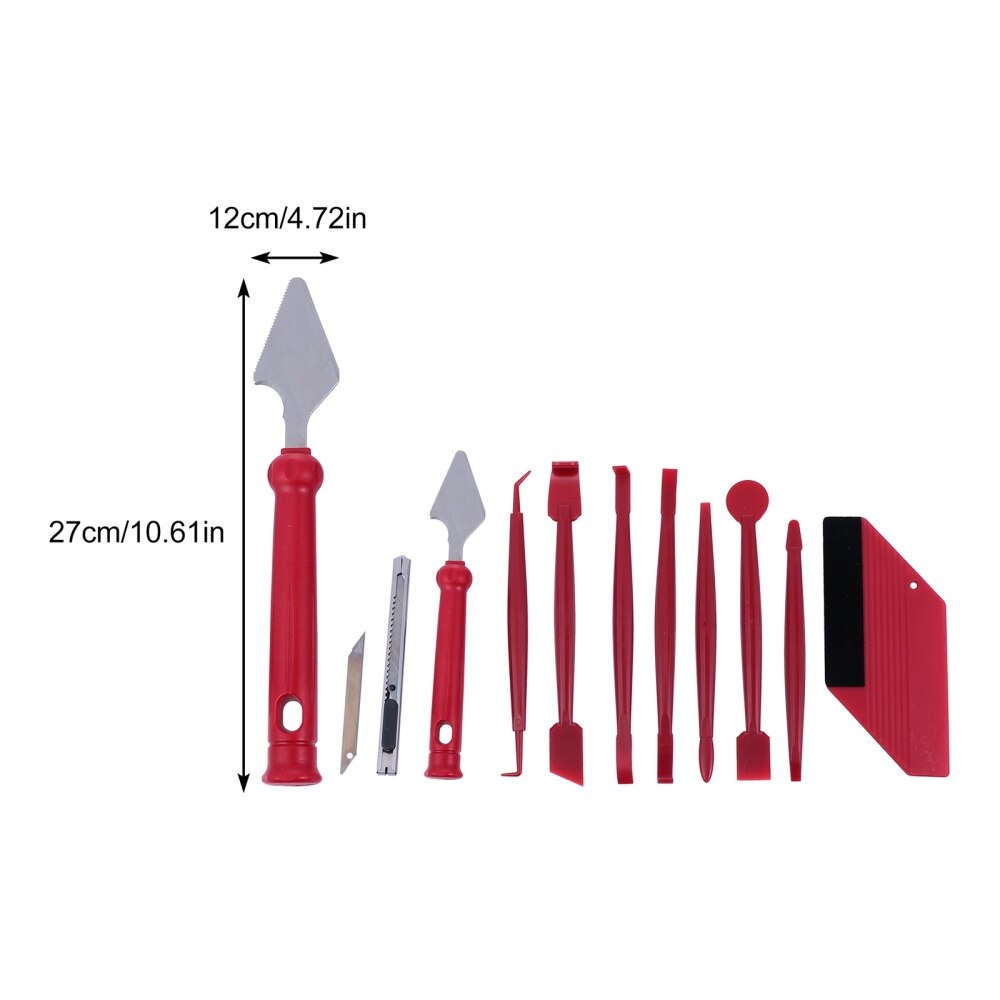 1 set of Car Tint Tools Kit Protective Film Installing Tool Window Film Squeegee