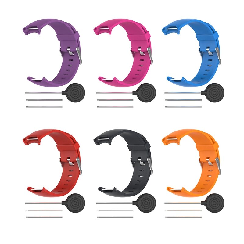 Voor Polsband Siliconen Vervanging Riem Voor Garmin Aanpak S3 Horloge