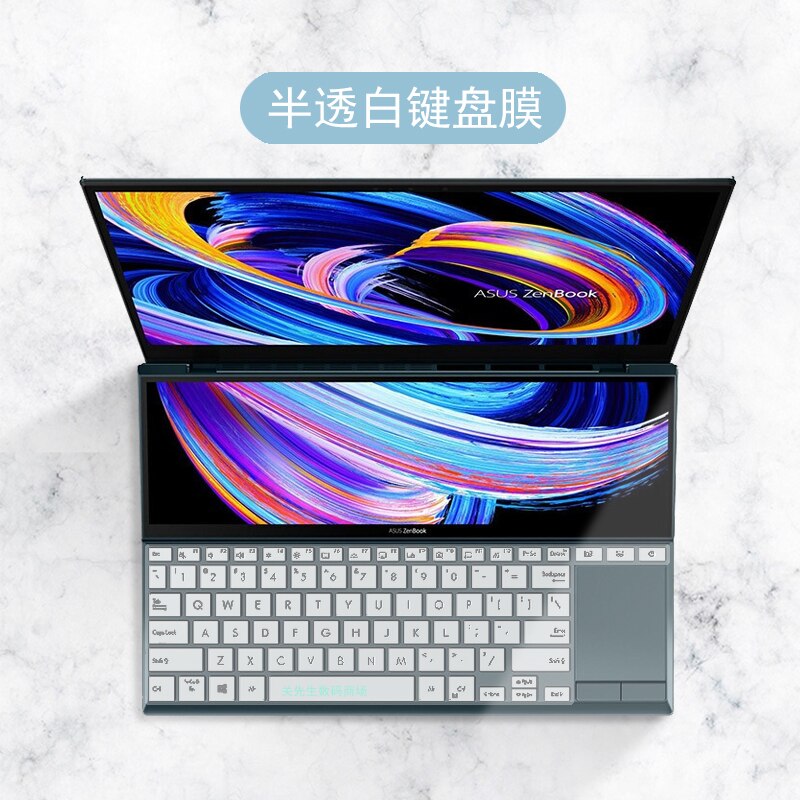 laptop Keyboard skin Protector Cover For ASUS ZenBook Duo UX482 UX482EA UX482EG UX482E UX 482 EA EG FL FN 14 inch UX4100E