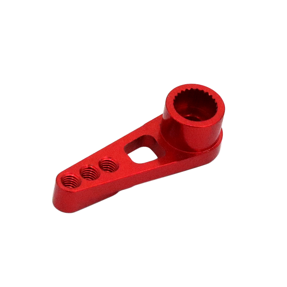 Metal Upgrade 25T Servo Arm For WPL C14 C24 B14 B16 B24 B36 MN D90 D91 D96 99S WLtoys 12428 12429 A959 A949 A969 A979 K929: Red