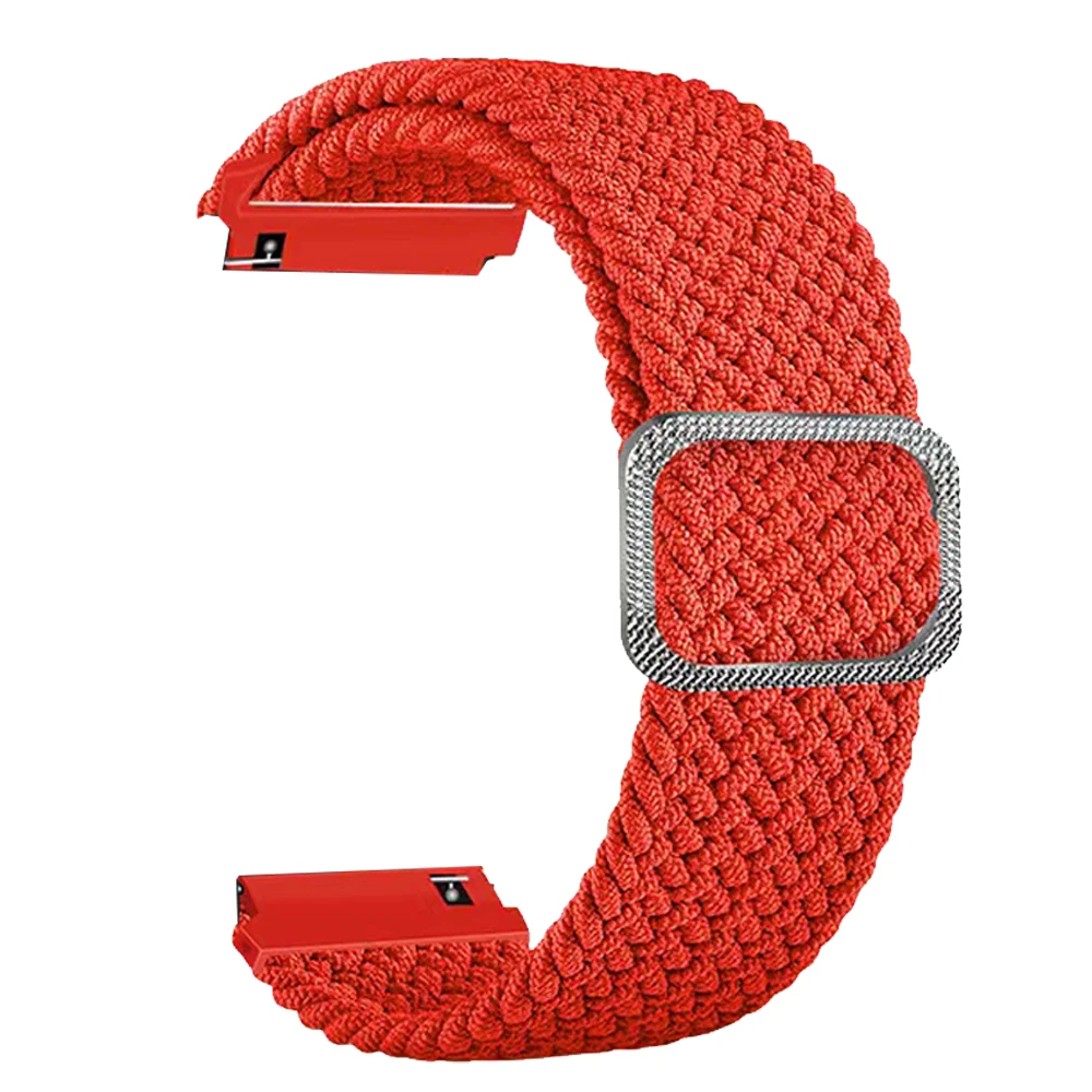 22 20 mm gevlochten nylon lusband voor HUAWEI HORLOGE GT 4 Pro 46 mm band GT 3 2 42 mm HONOR Magic Watch 4 GS 3 Pro ES Correa armband
