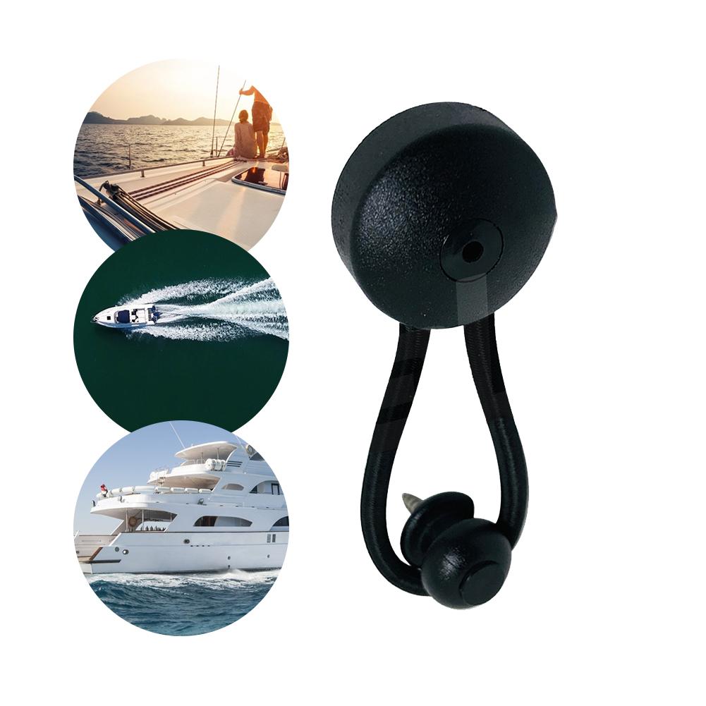 Zwarte schokkoord & sluiting voor canvas multifunctionele schokkoord & sluiting voor boot