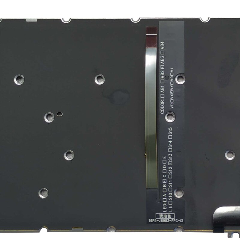 Russian laptop keyboard for Acer Aspire 7 A715-74G A715-75 A715-75G N17C2 N19C5 RU balck NO frame