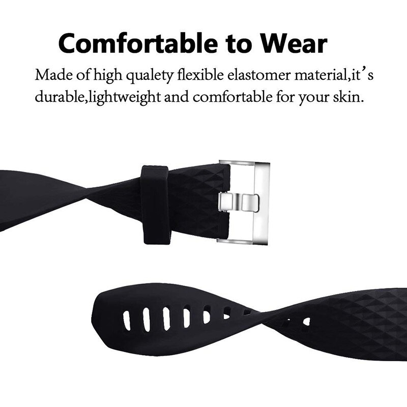 For Fitbit Charge 2 Band TPE Strap For FitBit Charge 2 TPE Replacement bracelet For Fit bit charge 2 For Wrist strap Accessories