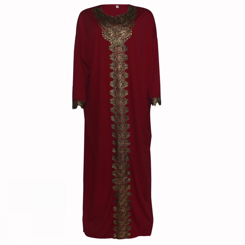 Afrikanske kjoler til kvinder broderede lange kaftan solid plus size sommerkjole maxi elastiske abaya kjoler kjoler