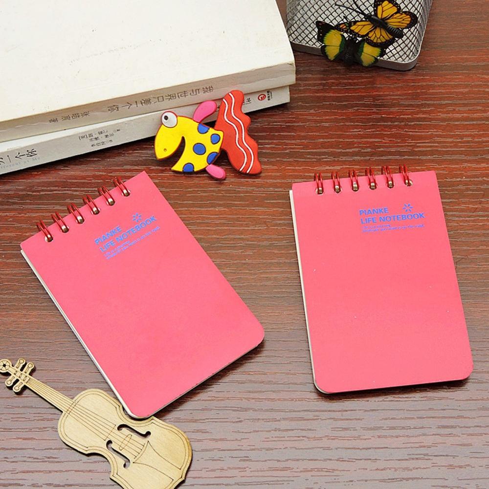 4 Color Random Small Fresh Pocket Book Notepad Notebook Stationery Student Book Korean Creatived Cute Z7M7