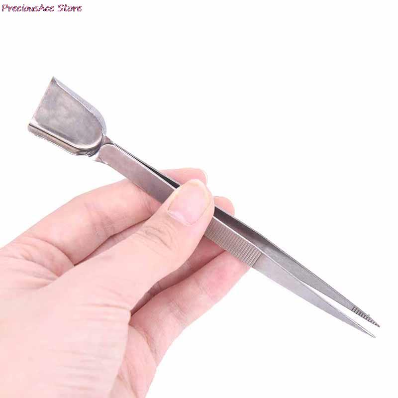 16 centimetri di Diamante Professionale Pinzetta Con Ramaioli Pale Per Perline Gemma Dei Monili Strumento