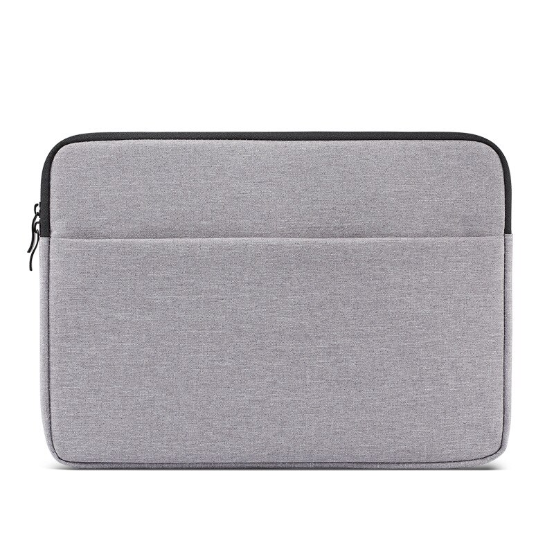 11/12/13/14/15 inch Laptop Bag Laptop Handbag Multi-functional Notebook Sleeve Carrying Laptop Case for Macbook Samsung Dell: Grey / 15.6 inch