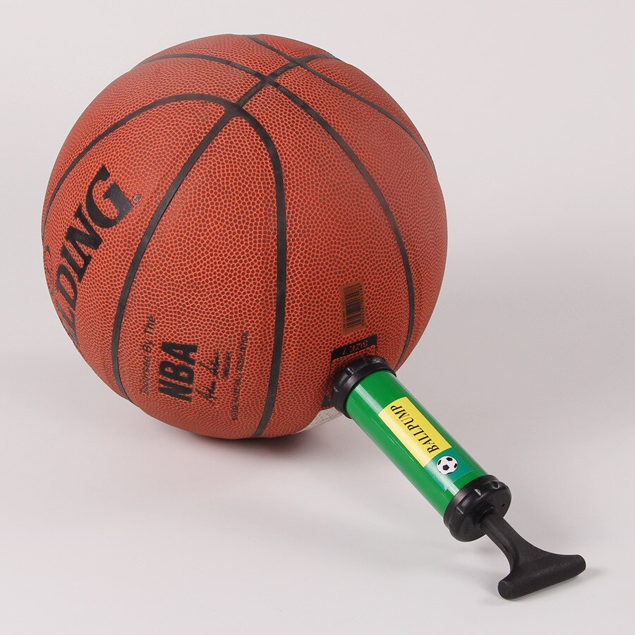 Handleiding Basketbal Pomp Voetbal Ballon Pomp Hand-Push Opblaasbaar Speelgoed Zwembad Draagbare Pomp Tub Accessoires