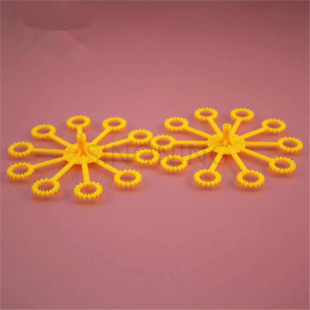 50 pcs Bubble hoofd 2mm hole circulaire bubble klap hoofd DIY handleiding automatische bubble machine model DIY handleiding materialen