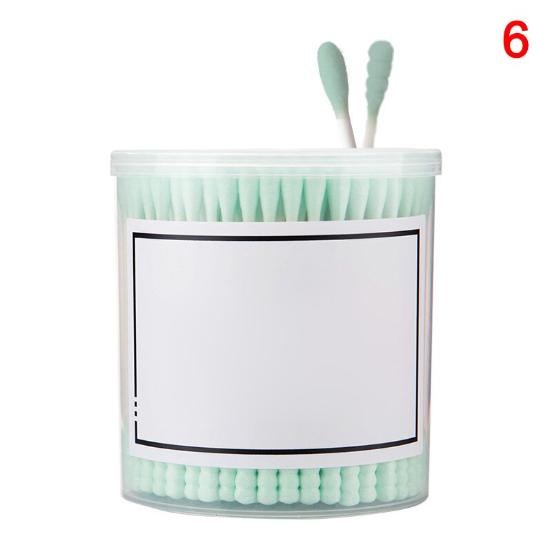 200pcs Cotton Swab Double Tipped Cotton Buds Cruelty-Free Ear Makeup Swabs: 6