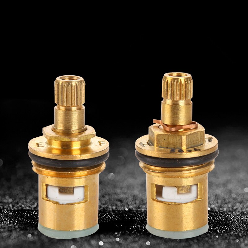 Standaard Thermostatische Spool Koperen Keramische Kraan Cartridge Water Mengkraan Innerlijke Spoel Handvat Schakelaar Reparatie Accessoires
