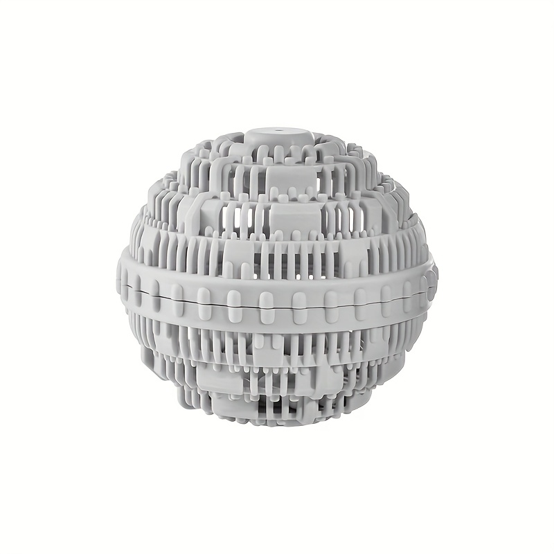 Gjenbrukbare vaskeballer, anti-floker, tøymykner, flekkfjerner - miljøvennlige vaskeballer tørkeballer: Mørk grå