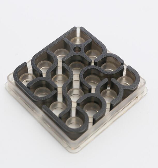 3D Intelligence Puzzle fou courbe Sudoku Puzzle jeux géométrique ligne matrice Puzzle jouets pour enfants apprentissage jouet: Black