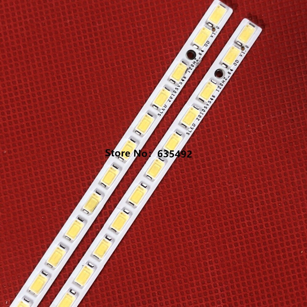 522mm LED Backlight Lamp strip 64leds for Sam sung 46"TV 2010SVS46 UA46C5000 LJ64-02381A LTF460HQ02 LMB-4600BM11 LJ64-02952A