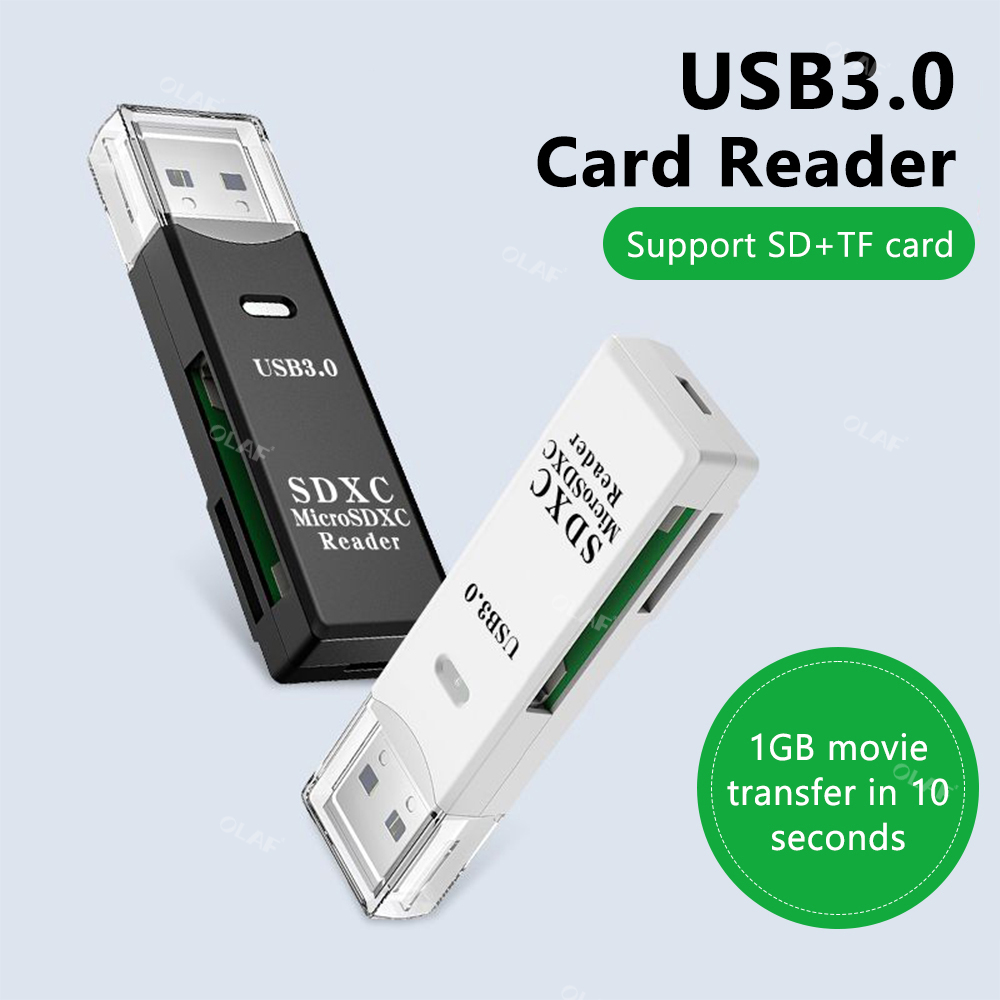 6 In 1 Multifunction Usb 3.0 Card Reader U Disk Type C/Micro Usb/Tf/Sd Flash Drive Memory Card Reading Adapter Phone Accessories