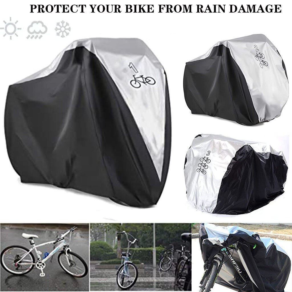 Outdoor Bike Protector Wheels Cover Dust-Proof Scratch-proof Indoor Protective Gear Portable Foldable Bicycle Storage Cover