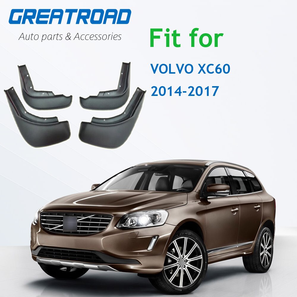 Car Mud Flaps For Volvo C30 S40 S60 S80 XC40 XC60 XC90 V40 V60 Mudflaps Splash Guards Mud Flap Mudguards Fender Styling: xc60 14-17