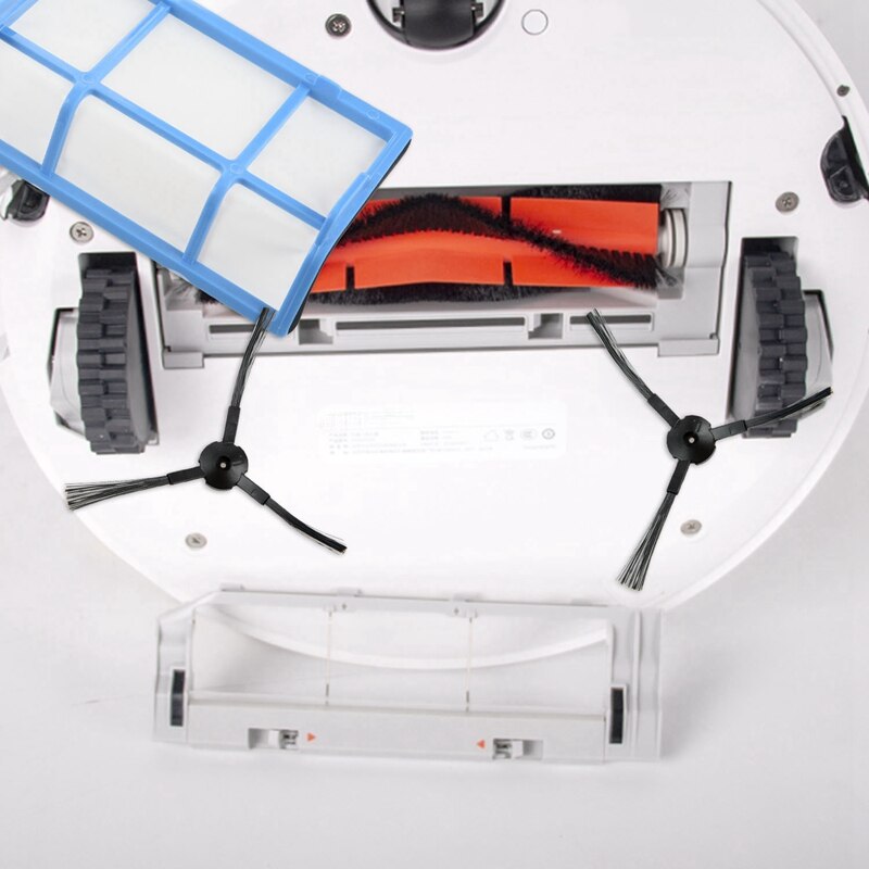 5 filtre +10 sidebørster til medion  md 16192 md 18500 md 18501 md 18600 reservedele