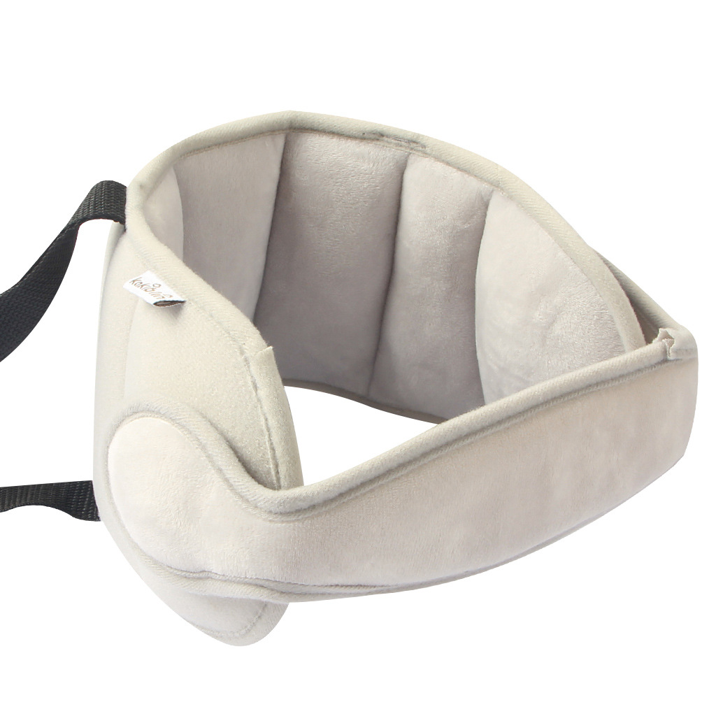 Nouvelle Bande De Fixation Bébé Tête monture de support De Ceinture de Siège De Voiture Sommeil Sieste Ceinture Porte-Bébé Poussette Réglable Siège De Sécurité Tenir: Grey