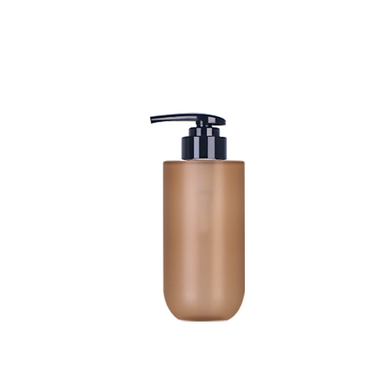 5/15PCS 200/300/500ml Empty Plastic Lotion Pump Bottle Shampoo Shower Gel Dispenser Body Lotion Bottle With White Pump: DARK GRAY / 2ml