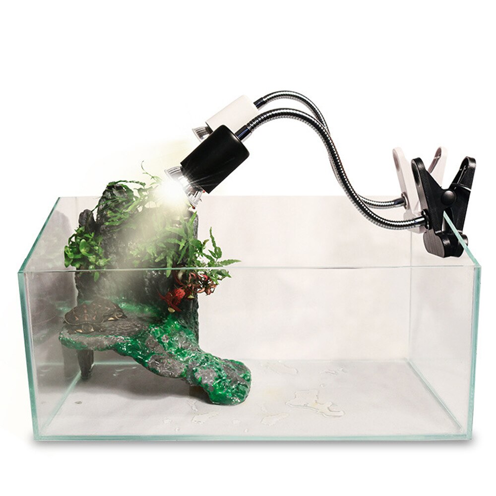 UVA lâmpada UVB réptil com Clip-on Lâmpada Suporte Da Lâmpada Kit Lâmpada De Aquecimento Lâmpada Basking Tartaruga UV Conjunto Tartarugas Lagartos Luz Iluminação