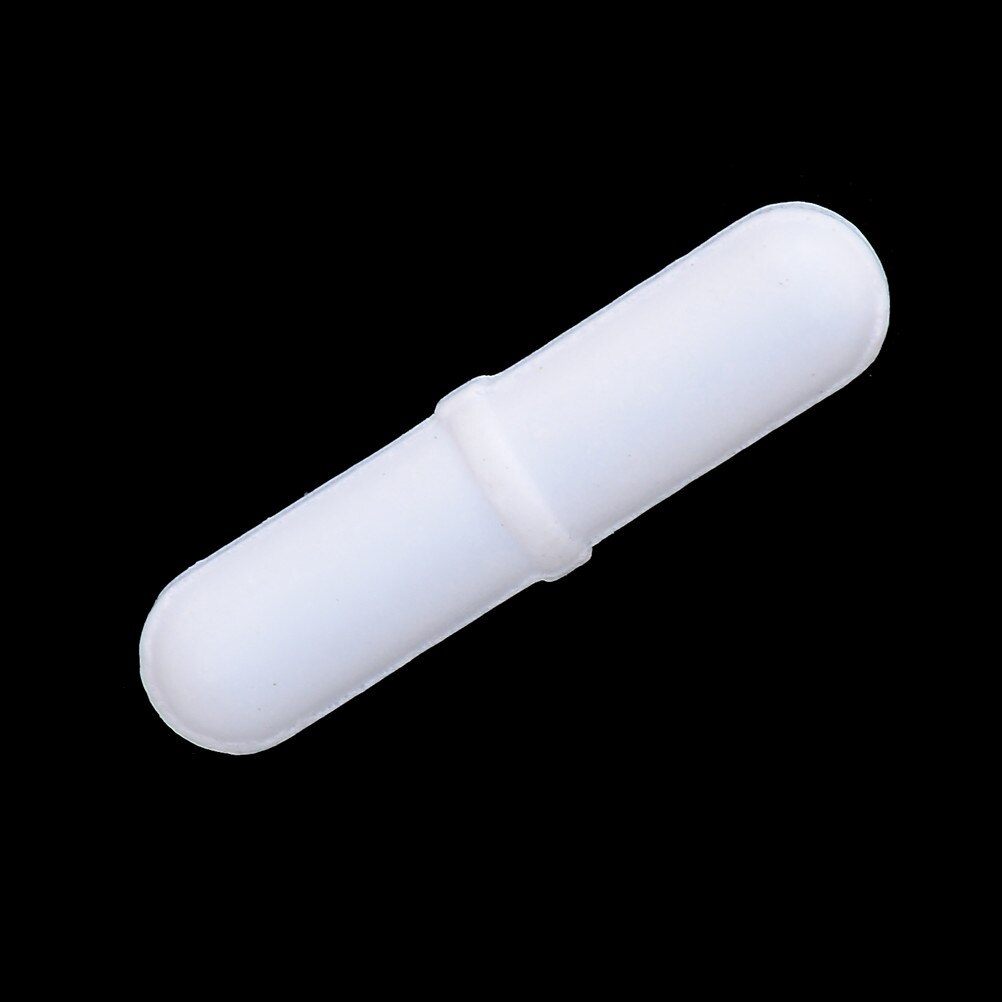 1pcs 8mmx30mm Magnetic Stirrer Mixer Stir Bar Ptfe Lab Spin Spinner Cylinder Laboratory Bars White Color