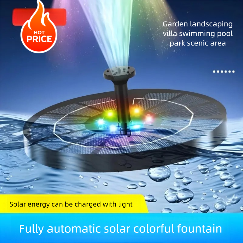 Waterfontein op zonne-energie voor vogelbad fonteinpomp op zonne-energie Zonnepaneelkit Waterfontein voor tuin buiten