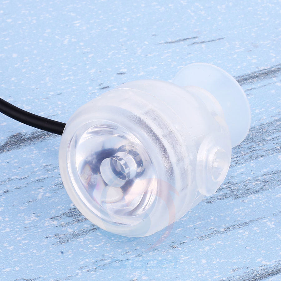 Aquarium Amphibious Submersible Mini LED Spotlight Adjustable Direction Mulyi Color Lamp Light With Suction Clip