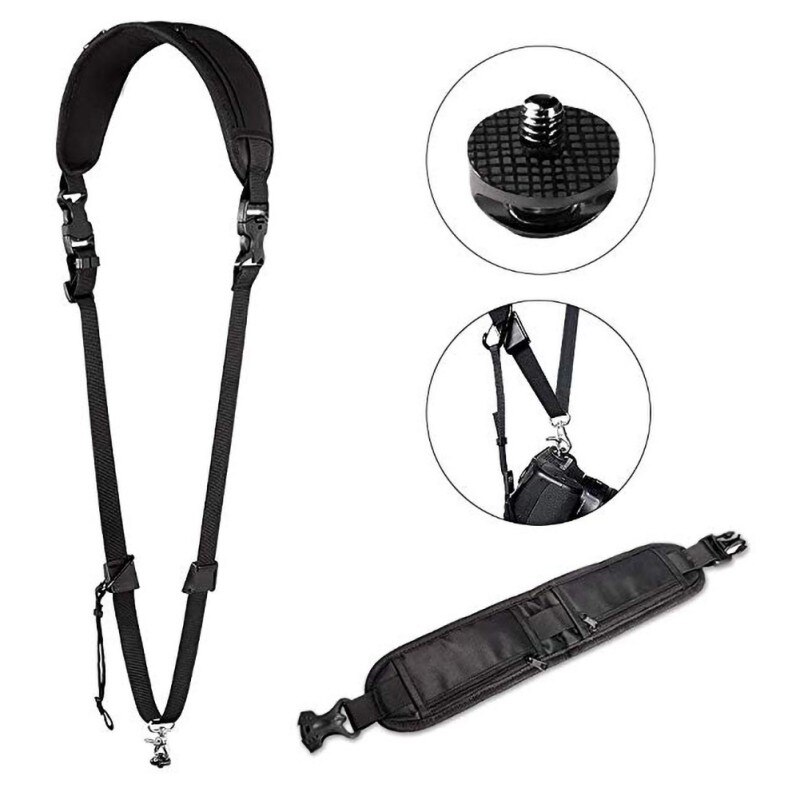 OP/TECH USA 1501372 Riem Digitale Camera Neopreen Zwart  Digitale Camera Neopreen Zwart Digitale Camera Neopreen Zwart 6 8 Kg 111 8 Cm 752627451