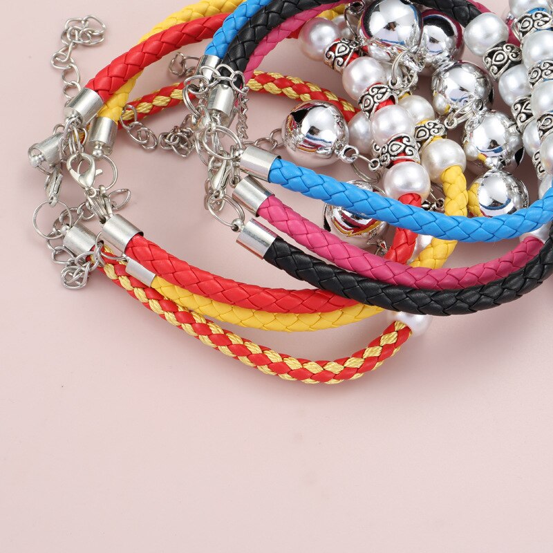 Collare per animali domestici giocosa e carina campana colorata gatto campana collare accessori per gatti simpatico costume da compagnia collana con ciondolo gatto