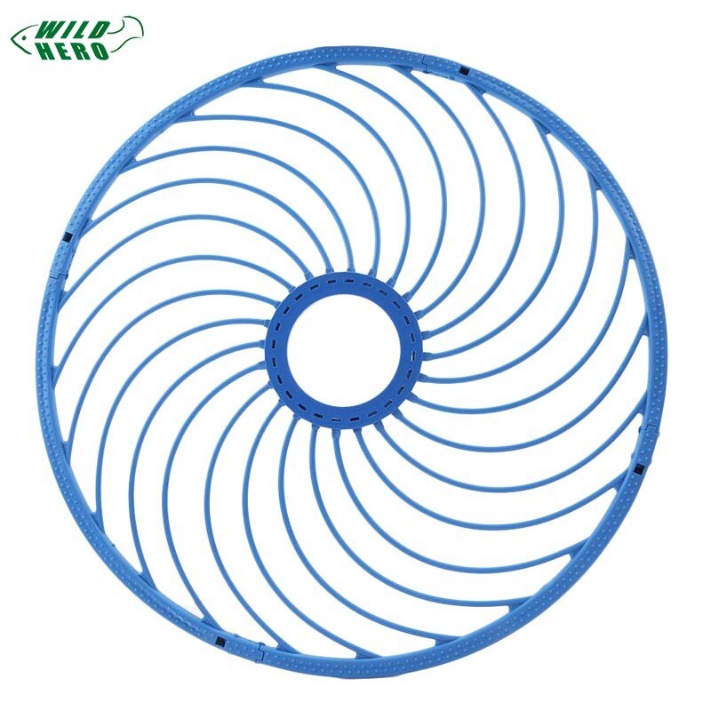 Wildhero 48cm Cast Net Fishing Net Ring Rope Fishing Network Ring Nets Hand Accessor Aluminum Tool Catch