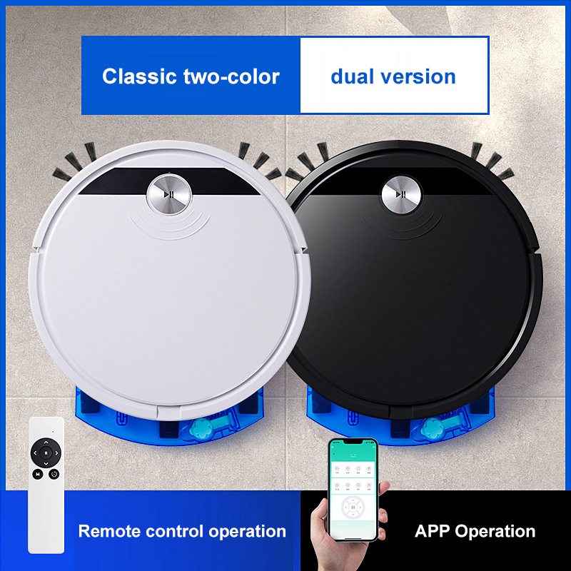 2024 2800Pa 3-In-1 Rs800 Super Stille Robot Stofzuiger Slimme Mobiele Telefoons App Controle Sweep En Nat Dweilvloer & Tapijt