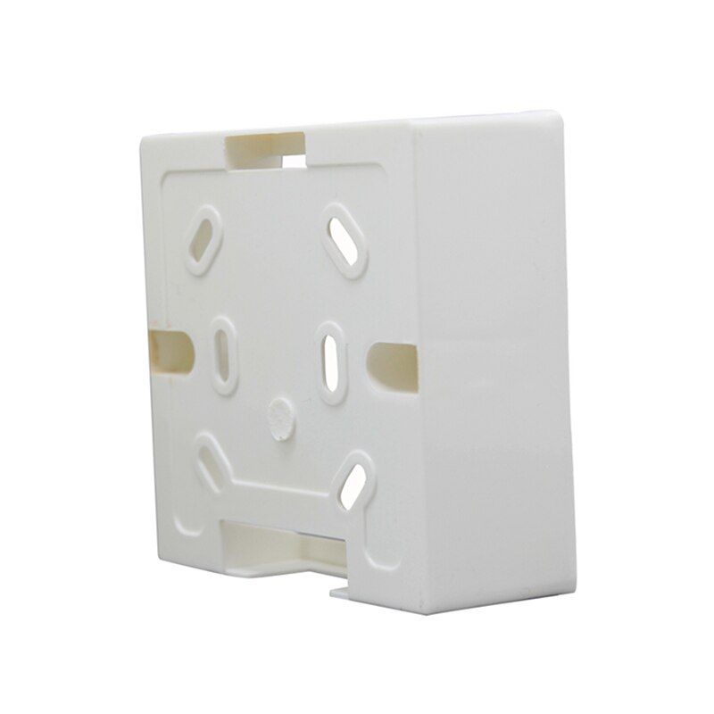 86*86mm Wall Mounted Junction Box for Thermostat White Color Installation Box for BOT-313WIFI Boiler Thermostat