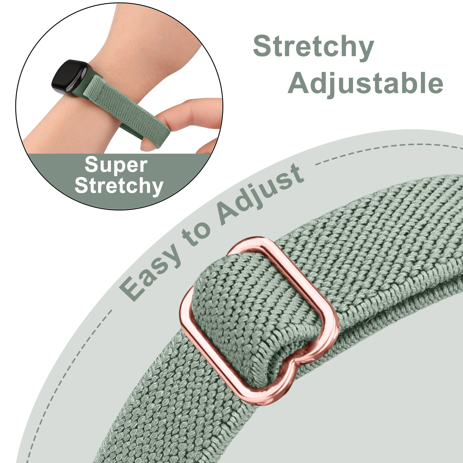 Band voor Xiaomi Mi Band miband 3 4 5 6 7 8 9 Band elastische nylon horlogeband verstelbare armband voor Xiaomi Mi Band 9 8 polsband