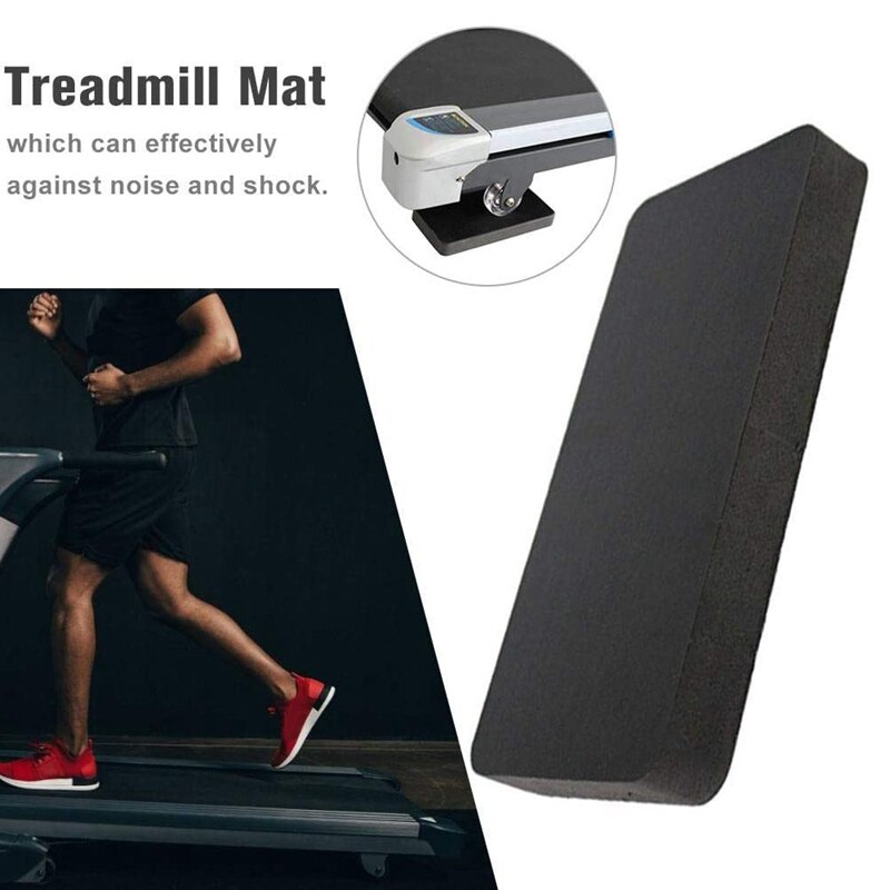 6 stuks loopbandmat geluidsisolatiemat fitnessmat met rubber met hoge dichtheid