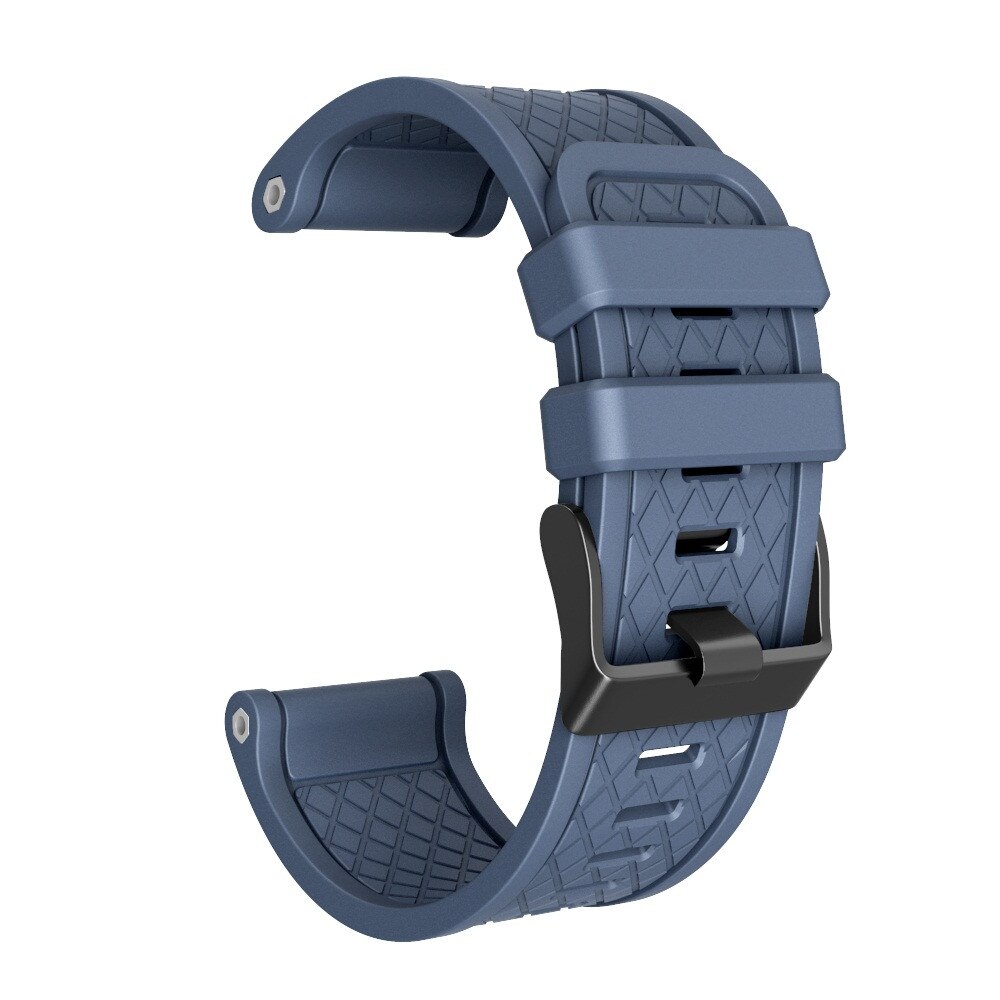 Hiperdeal Smart Accessoires Siliconen Band Voor Garmin Fenix/Fenix 2 Band Fit 26Mm Breedte Zachte Siliconen horloge Band Fe7: Navy