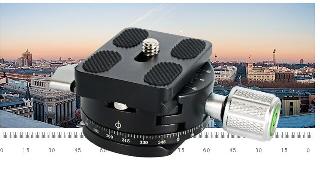 Mini camera clamp dslr quick release clamp tripod plate mount clip panoramic rotating clamp for arce adapter tripod camera: QJ07 set1