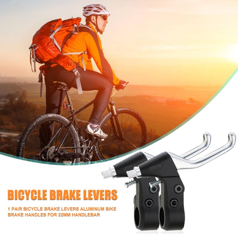 1 paar Fahrrad Bremshebel Aluminium Fahrrad Lenker Brems Griff Hebel für 22mm Fahrrad Lenker Fahrrad Teile