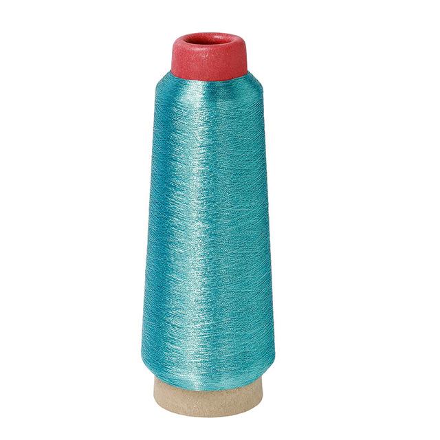 1Pcs 3200M/Roll Metallic Embroidery Crochet Knitting Yarn Cross Stitch Metallic Yarn Threads Embroidery Threads