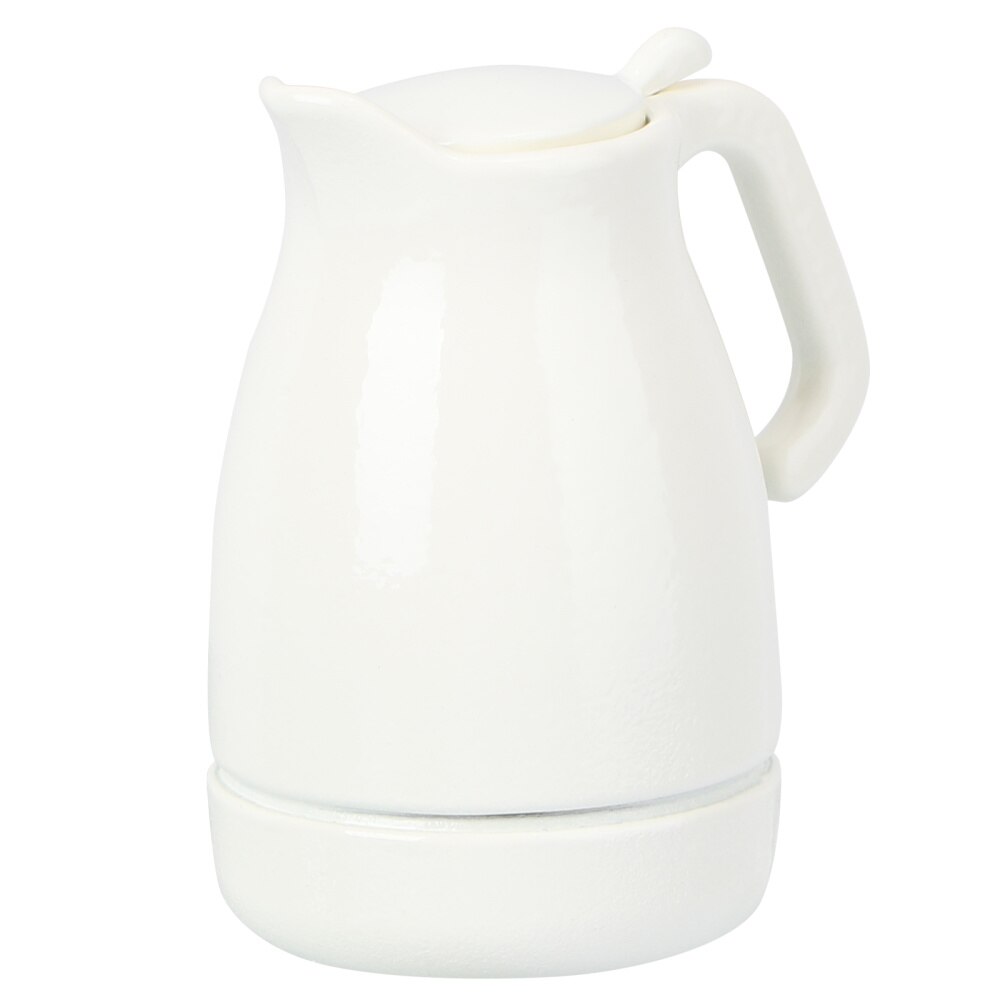 1pc Mini Kettle Alloy Simulation Kettle Kettle Model for Home Store Mini House Dorm