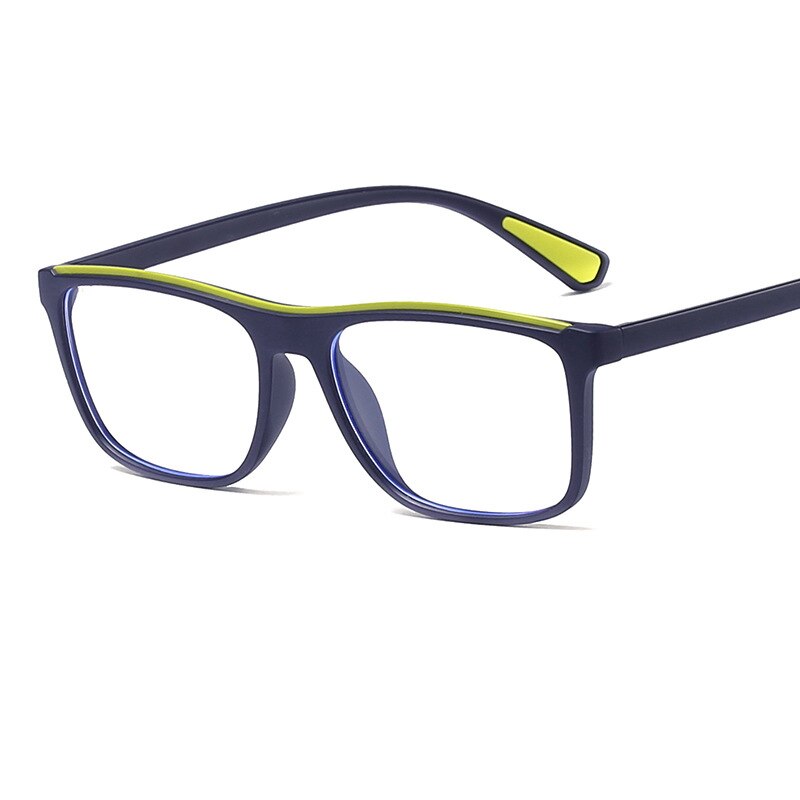 Classic Retro Myopia Nerd Eye Glasses Frames for Men Matte Brown Rectangle Clear Lens Glasses Acetate Male Grade Glasses