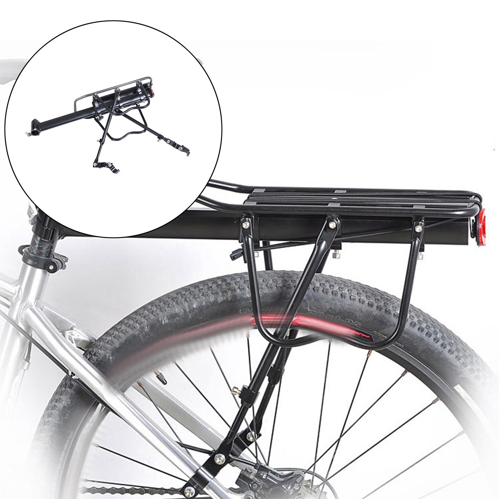 24-29 Inch Fiets Carrier Bike Bagage Cargo Bagagedrager Aluminium Plank Houder Stand Ondersteuning Eenvoudig Te Installeren