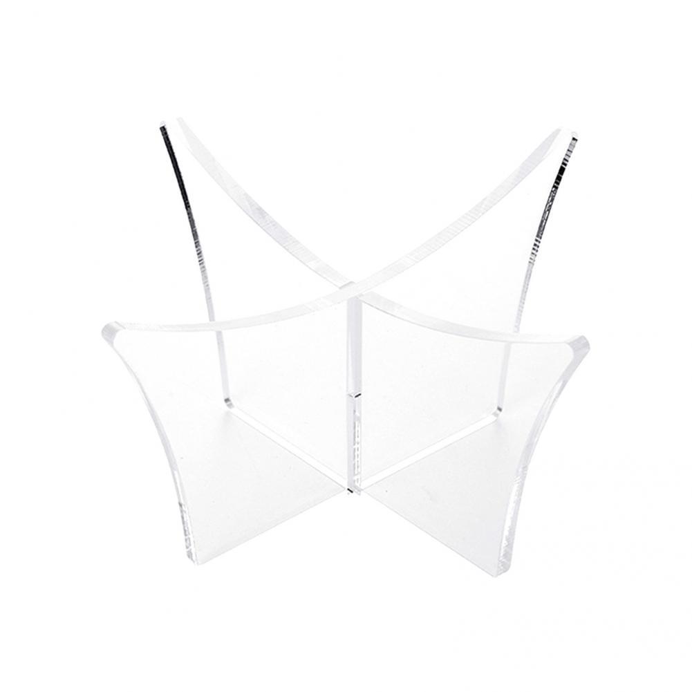 Exquisiter fußball-displayhalter, transparenter, einfach zu montierender acrylballständer