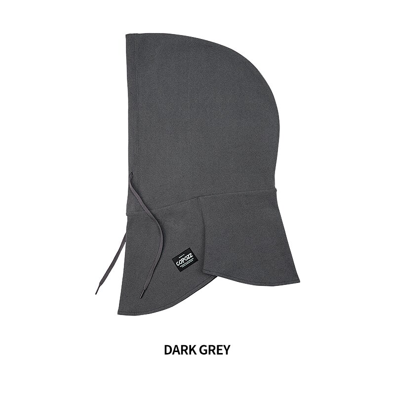 COPOZZ maschera da sci invernale in mucchio termico copertura integrale cappuccio da Snowboard sciarpe sport tutto'aria aperta copricapo da ciclismo antivento passamontagna: in profondità grigio