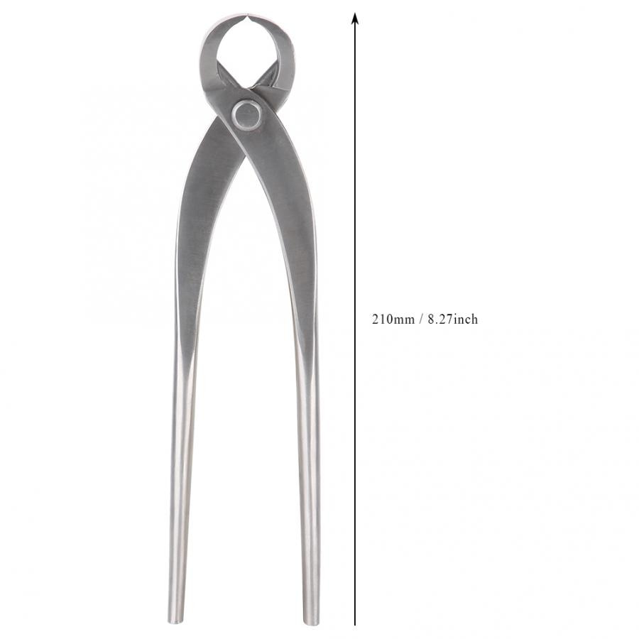210mm Round Stainless Steel Root Cutting Pliers Garden Pruning Shears Thick Branches Cutter Scissors Bonsai Tools