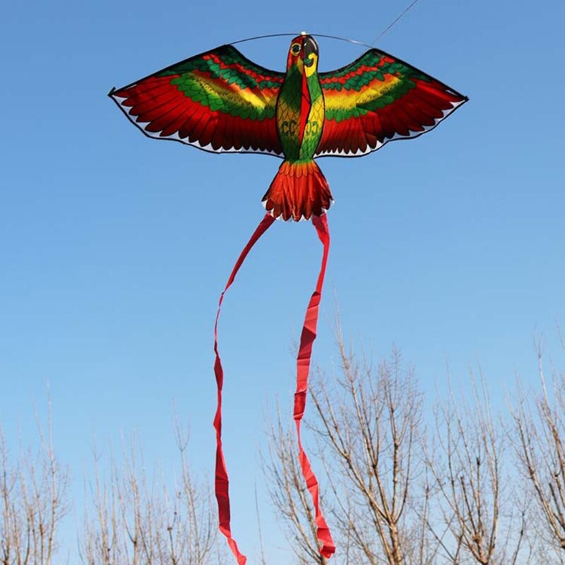 perroquet cerf-volant oiseau cerfs-volants en plein air volants jouets cerf-volant pour enfants enfants Q6PD